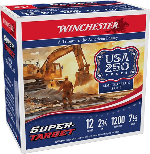 TRGT12M7_2.jpg WINCHESTER TARGET 12GA 2.75" - 1-1/8OZ #7.5 1200FPS 250R CASE
