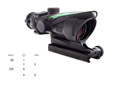 TRTA31C100413 TRIJICON ACOG BAC 4X32 300BLK CRSHR GRN