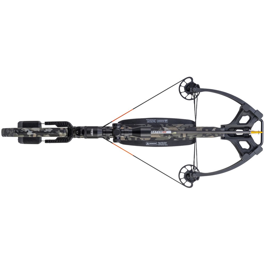 Wicked Ridge Commander 400 Crossbow Package ACUdraw ProView 400 Scope Peak Camo