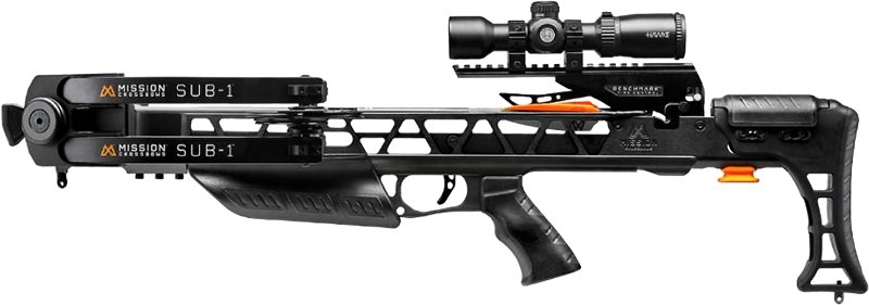 MISSION CROSSBOW SUB-1 PACKAGE - 385FPS BLACK