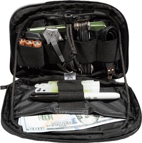 GREY GHOST GEAR ADMIN POUCH - ENHANCED THIN LAMINATE BLACK