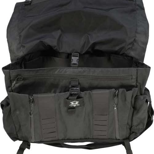 GREY GHOST GEAR WANDERER BAG - 2.0 WAXED CANVAS BLACK