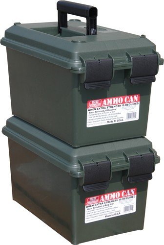 MTM AMMO CAN FOREST GREEN - LOCKABLE