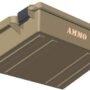 MTM AMMO CRATE ACR5 - DARK EARTH 4.50" DEEP