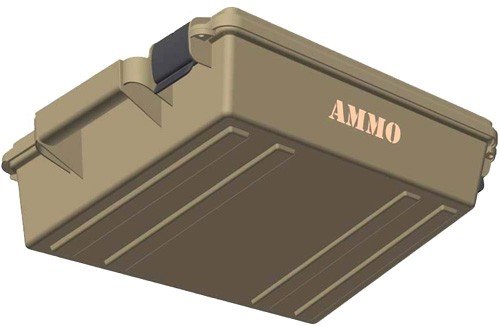 MTM AMMO CRATE ACR5 - DARK EARTH 4.50" DEEP