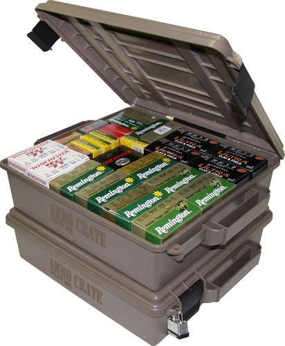 MTM AMMO CRATE ACR5 - DARK EARTH 4.50" DEEP