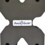 bmwrxblk_straight.jpg BENCHMASTER WEAPON RACK XBLOCK - SHOOTING REST