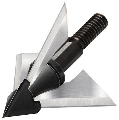 QAD EXODUS BROADHEAD 100GR - 1.25" CUT FULL BLADE 3/PK
