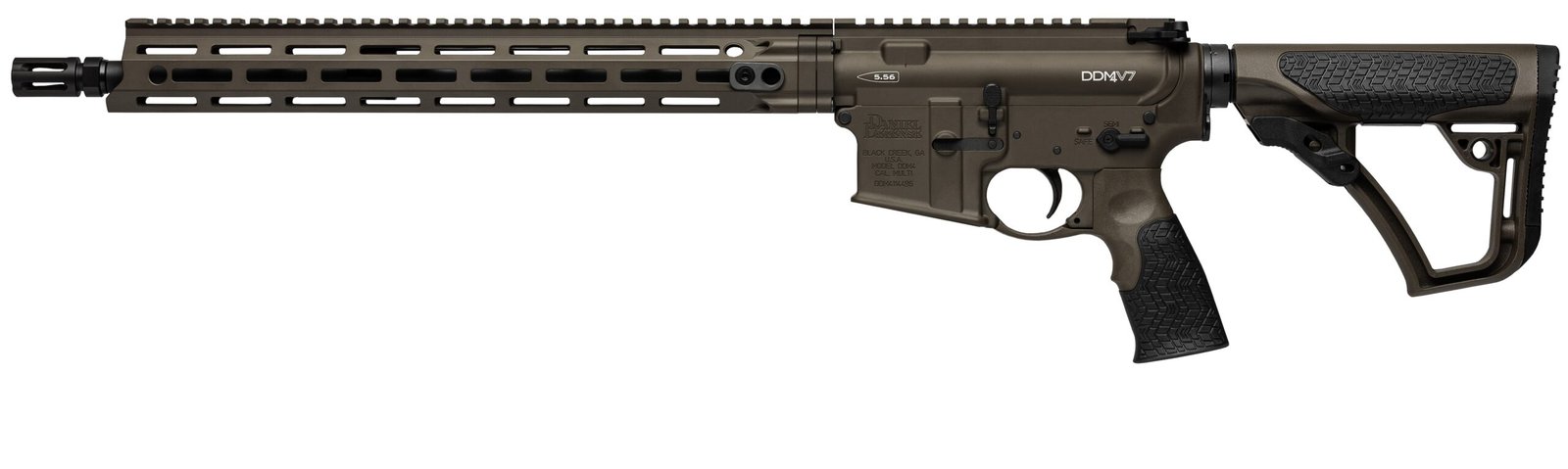 dd02128023380553deb DANIEL DEFENSE DDM4 V7 5.56 MILSPEC+ 16" CA