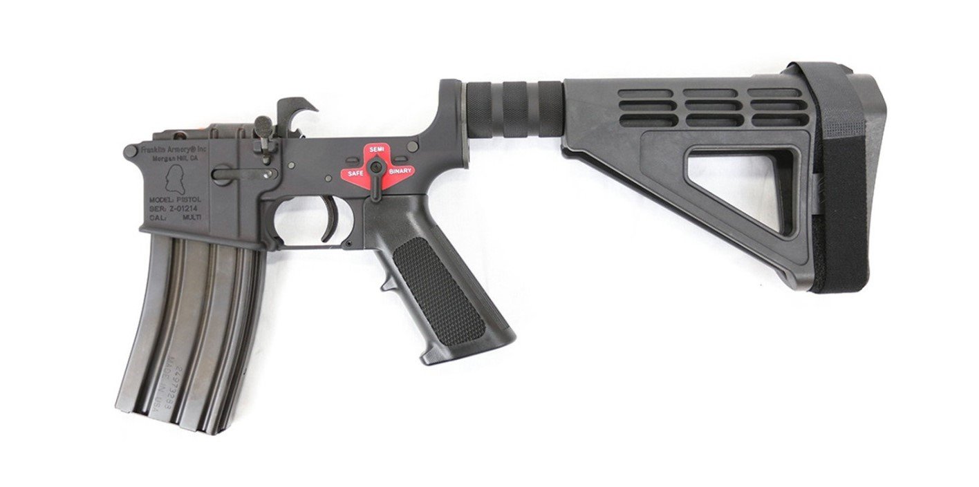 fa0030043blk73a0 FRANKLIN ARMORY BFSIII M4-BLR LOWER SBM4 BRACE