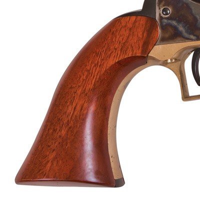 gca020_grip CIMARRON WALKER DRAGOON 1847 - 44 CALIBER 9" CC/BLUED WALNUT