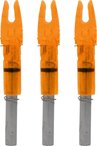 LUMENOK LIGHTED NOCK - GT-SERIES HD ORANGE 3PK