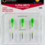 hea3583_pkg.jpg TENPOINT LIGHTED XBOW NOCK - ALPHA-BRITE .297" GREEN 3PK