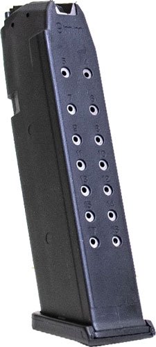 kcimz007_back KCI USA INC MAGAZINE FOR GLOCK - 9MM 17RD BLACK POLYMER