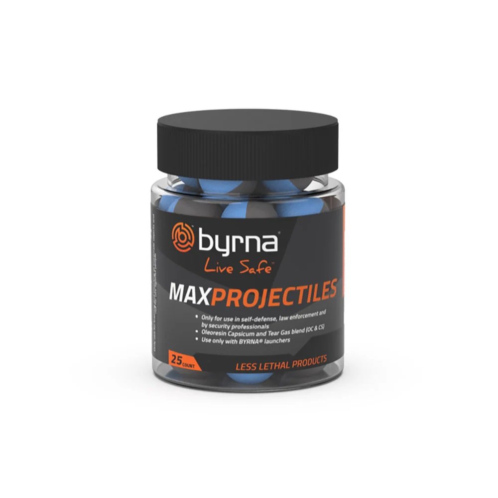max25f157.jpg BYRNA TECHNOLOGIES BYRNA MAX PROJECTILES 25PK