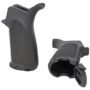 mod3blk_open-bottom BCM PISTOL GRIP MOD 3 BLACK - FITS AR-15