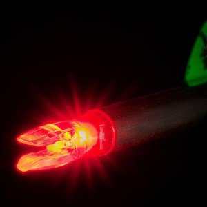 NOCKTURNAL LIGHTED NOCK - GT-SERIES RED 3/PACK