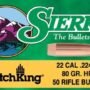 SIERRA BULLETS .22 CAL .224 - 80GR HPBT 50CT