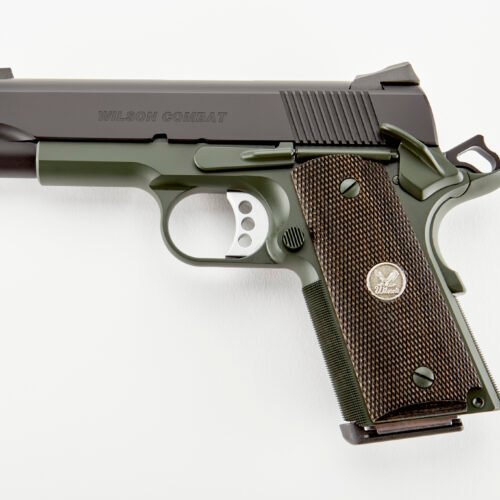 WILSON COMBAT CQBC 45ACP 4" 8+1 BLK/GRN CA
