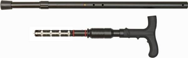 PSP ZAP COVERT CANE W/LED LIGT - ADJ 30.5-37.5" 1000000 VOLTS