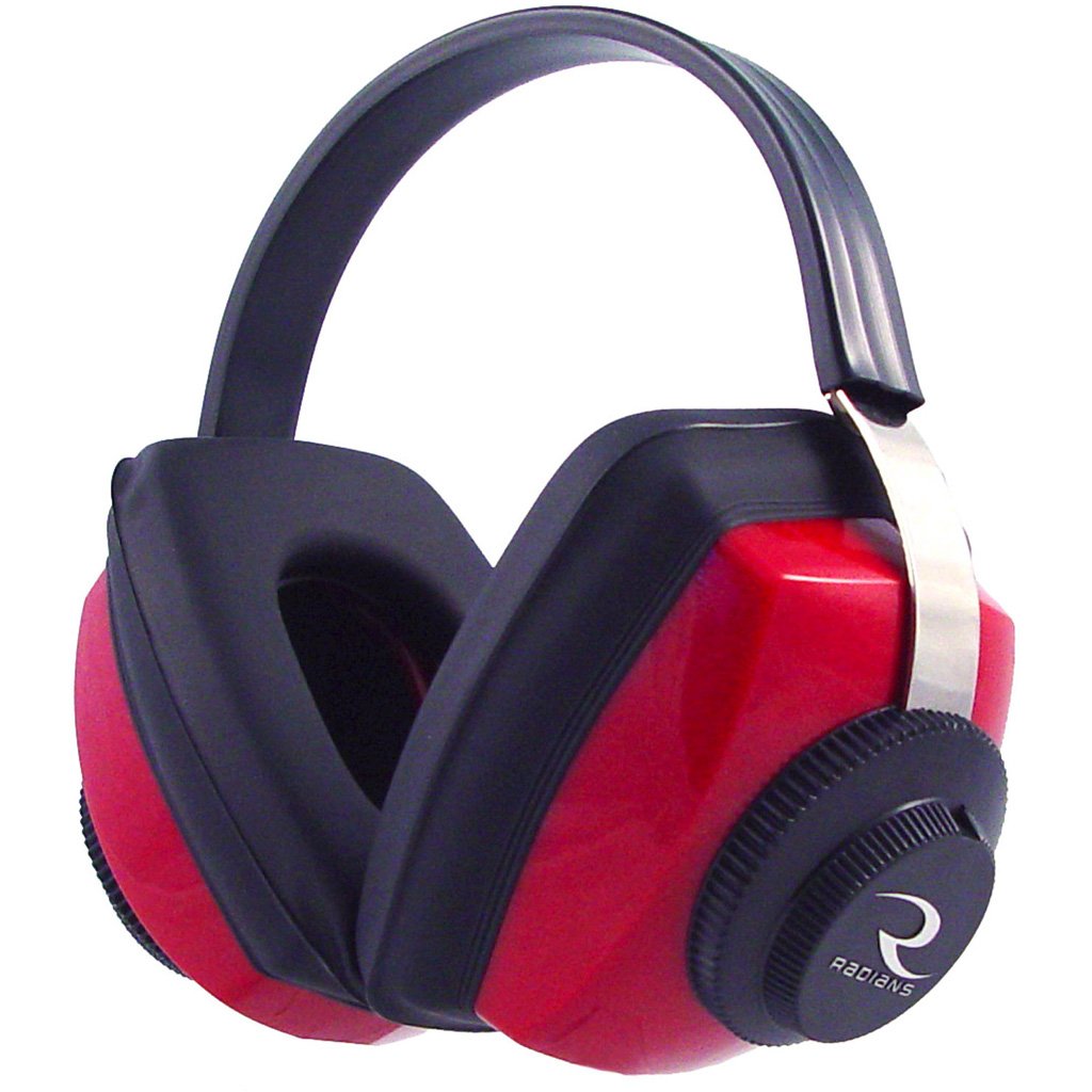 1002386_1 Radians Competitor Earmuff Red