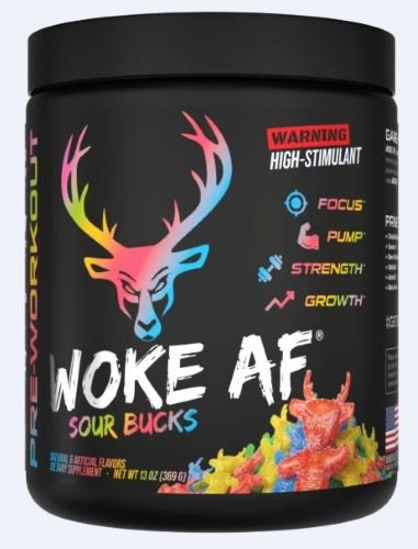 BUCKED UP PRE-WORKOUT WOKE AF - SOUR BUCKS 30 SERVINGS