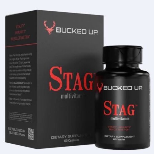 BUCKED UP STAG FULL SPECTRUM - MULTIVITAMIN 30 SERVINGS