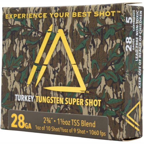 1102939_1 Apex Turkey TSS Greenleaf Shotgun Ammo 28 ga. 2.75 in. 1-1/2 oz. #9/10 Shot 5 rd.