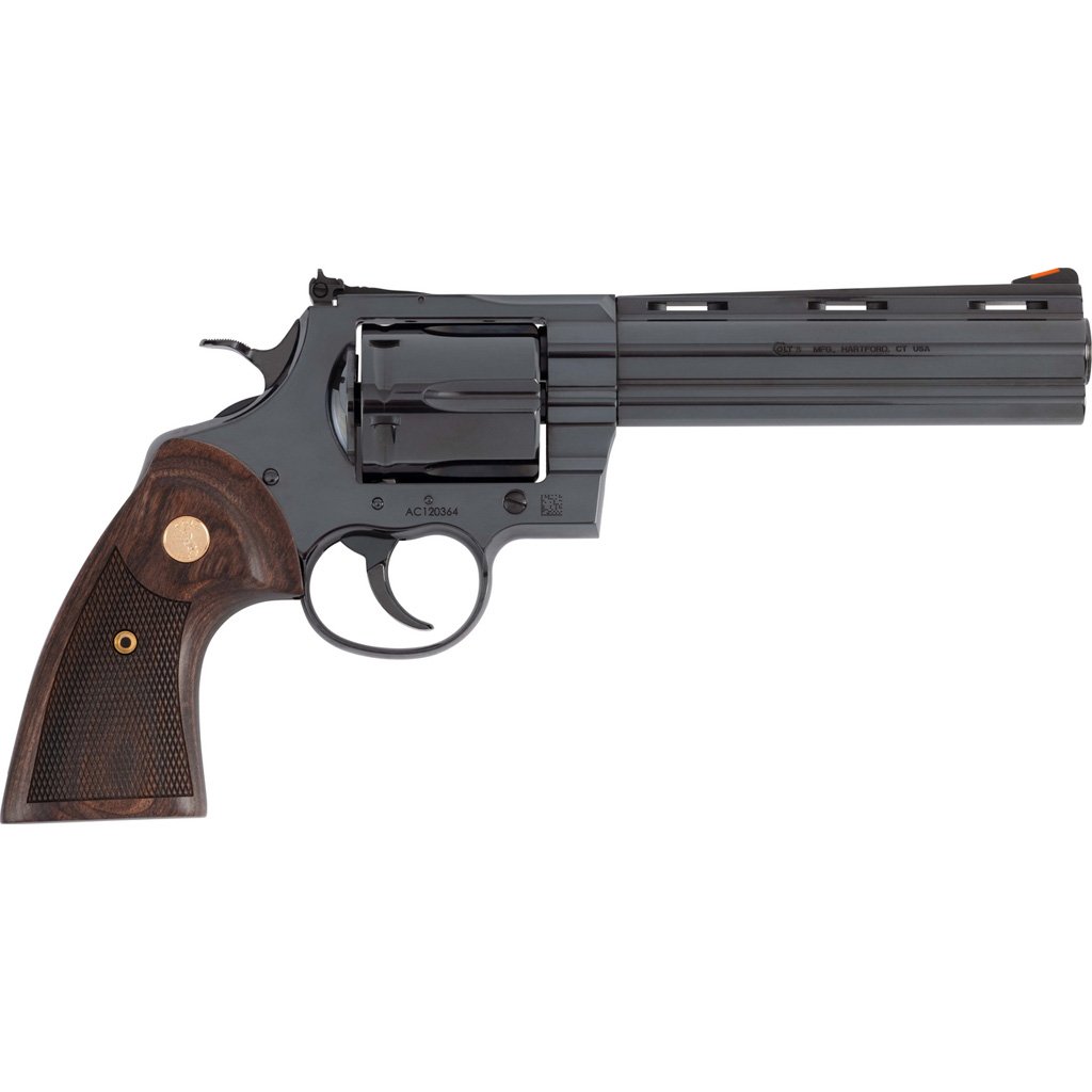 Colt Anaconda Revolver 44 Mag 6 in. Polished Blue w/ Walnut Grip 6 rd.