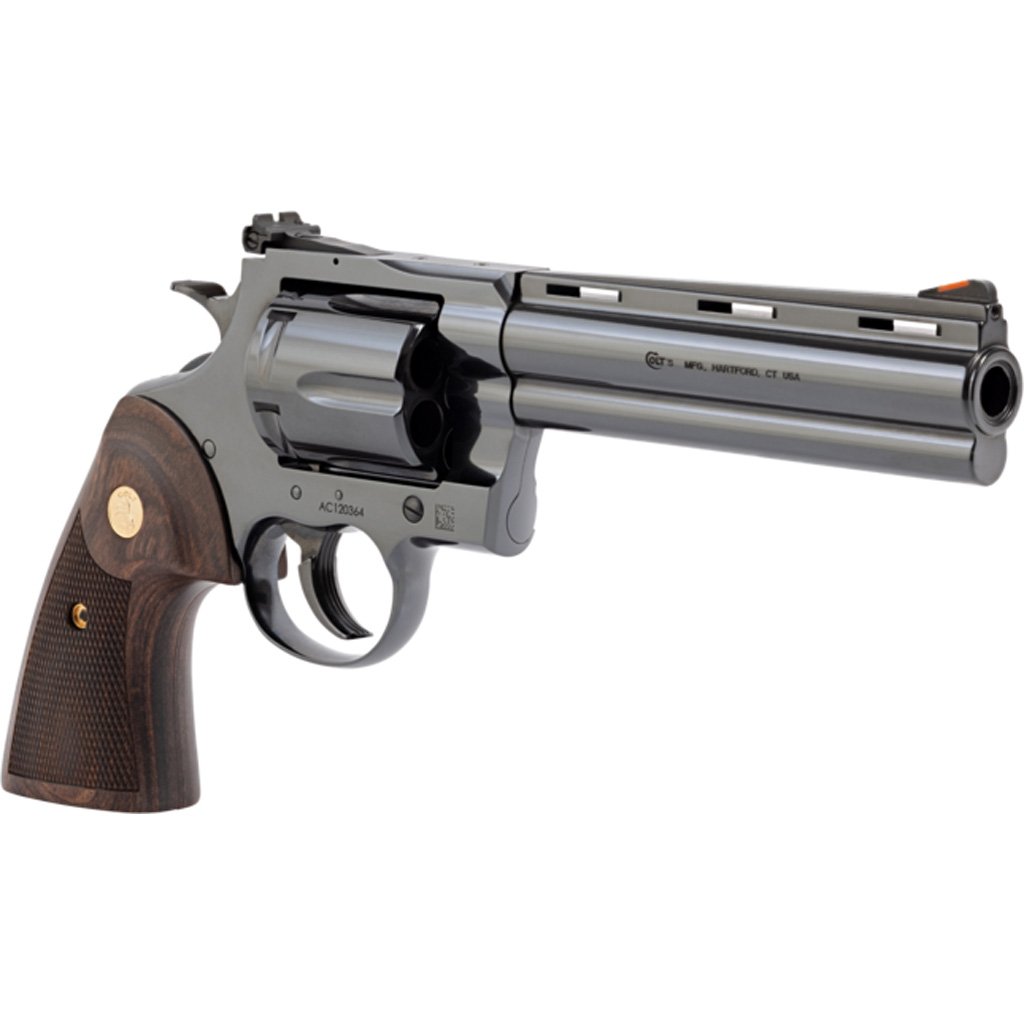Colt Anaconda Revolver 44 Mag 6 in. Polished Blue w/ Walnut Grip 6 rd.