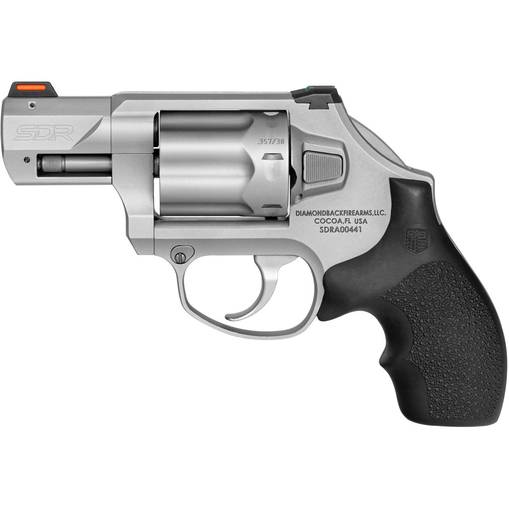 Diamondback SDR Revolver 357 Mag 2 in. Glass Bead Stainless DAO 6 rd