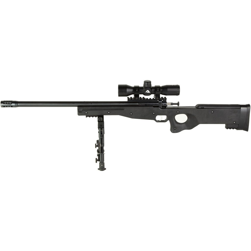 Keystone Crickett Precision Rifle Package 22 lr 16.1 in. Black w/Carbon Brrl, Scope, Bi-Pod