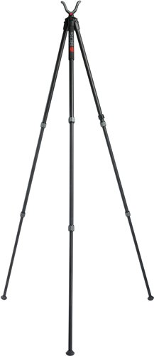 1216932_EXTENDED.jpg BOG DEADSHOT TRIPOD 25"-64" - HEIGHT RANGE ALUMINUM LEGS