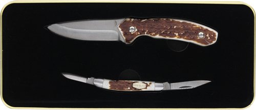 UNCLE HENRY KNIFE FIXED/FOLDER - COMBO GIFT TIN PROMO Q4 25'