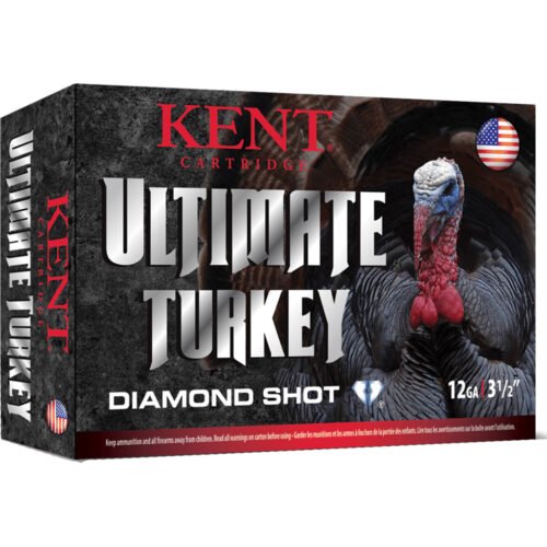 1404593_1 Kent Ultimate Diamond Shot Turkey Load 12 ga. 3 in. 1 3/4 oz. 4 Shot 10 rd.