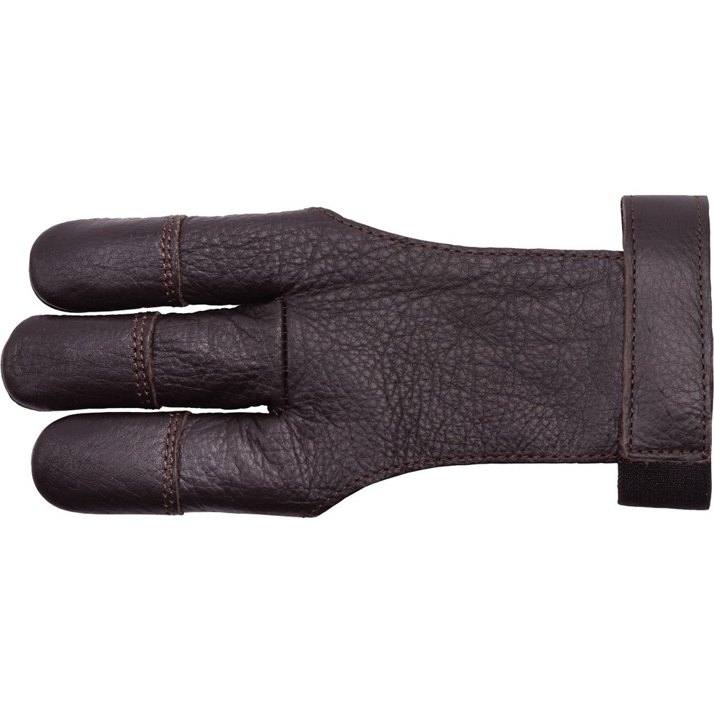 1405947_1.jpg 30-06 CowHide Shooting Glove Brown 3 Finger X-Large