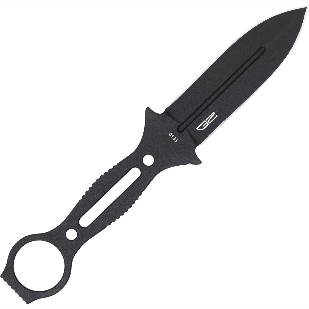1410057_2.jpg CobraTec Ringed Claymore Dagger Fixed Blade Black