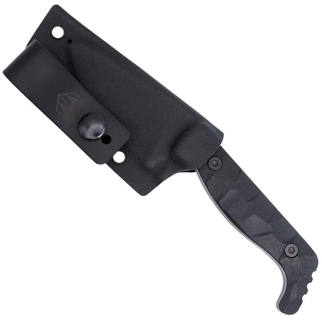 CobraTec Kingpin S Knife Fixed Blade Black