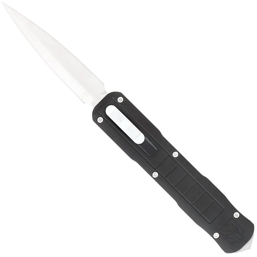 CobraTec Raptor Dagger OTF Knife OTF Double Sided Blade Black