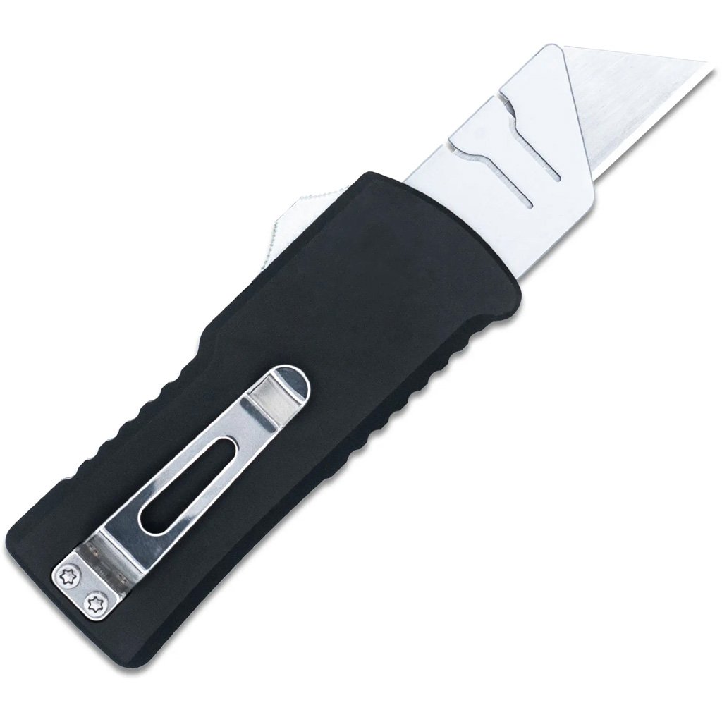 CobraTec Utility OTF Knife OTF Utility Blade Black