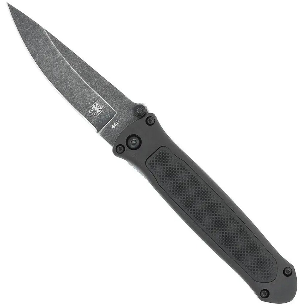 Cobratec Quick Strike Hidden Release Switch Knife Switchblade Black