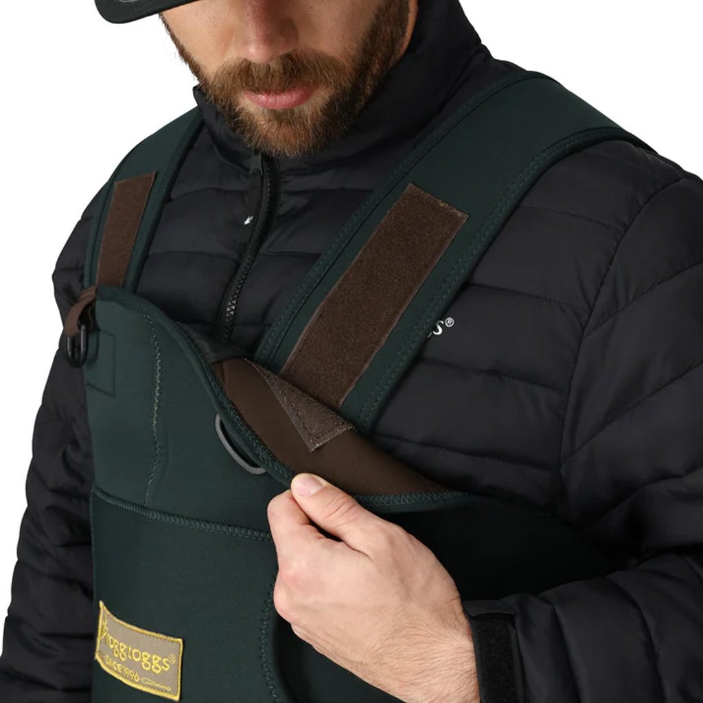 Frogg Togg Amphib Bootfoot Neoprene Cleated Wader Forest Green Size 11