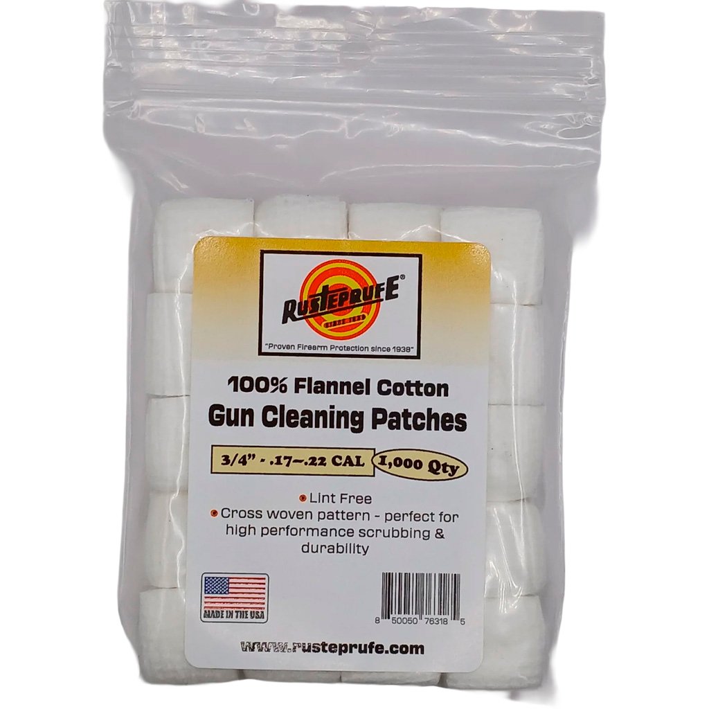 Rusteprufe 3/4" Flannel Cotton Cross Woven Patches 1000ct