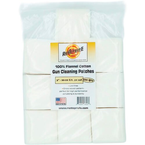 Rusteprufe 3" Flannel Cotton Cross Woven Patches 500ct