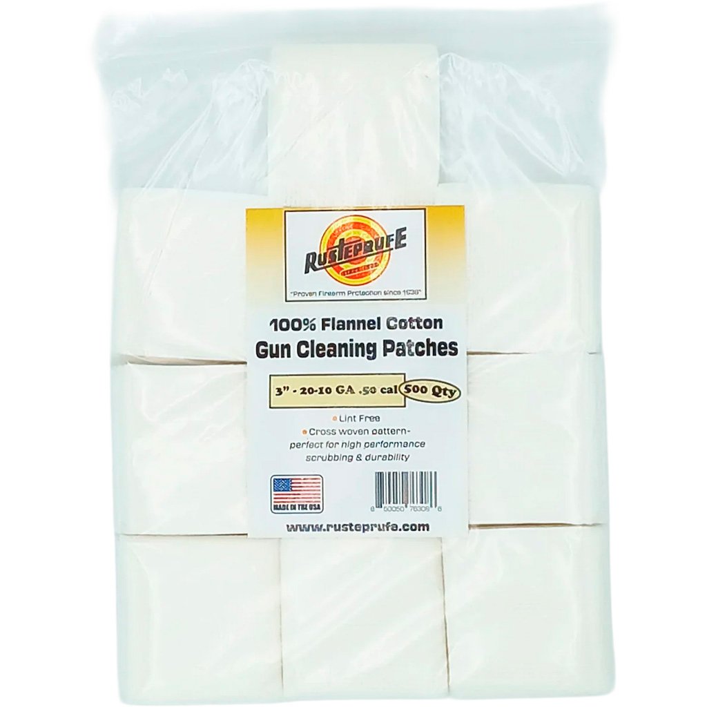 Rusteprufe 3" Flannel Cotton Cross Woven Patches 500ct