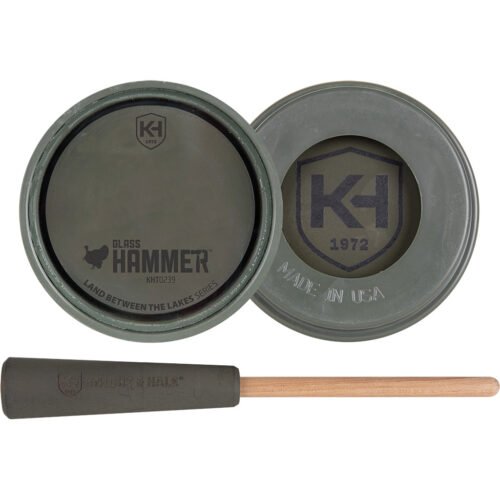 1503339_1 Knight and Hale Plastic Pot Turkey Call Glass over Plastic