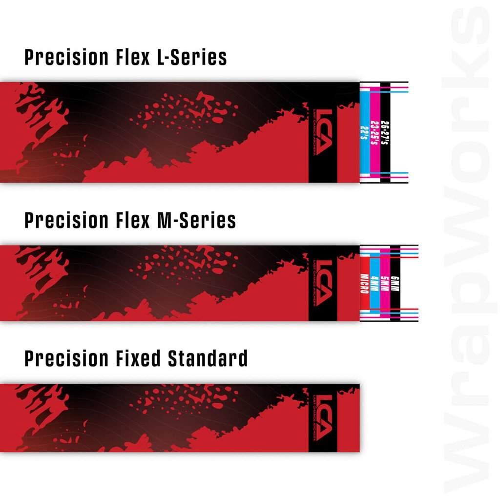 1503378_2 Last Chance WrapWorks Stock Color Burst Red/Black Fixed Precision Fixed Standard