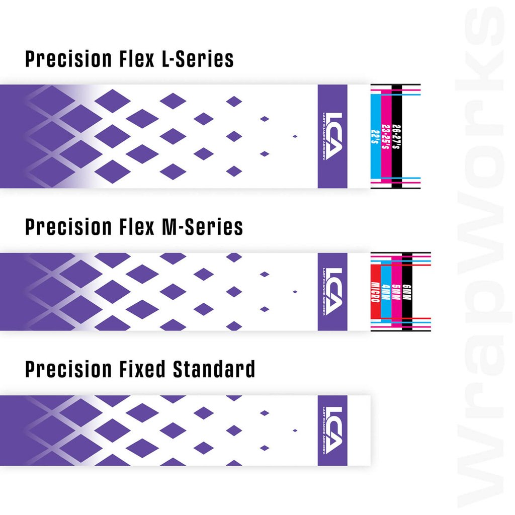 Last Chance WrapWorks Stock Diamonds Drift White/Purple Precision Flex L-Series