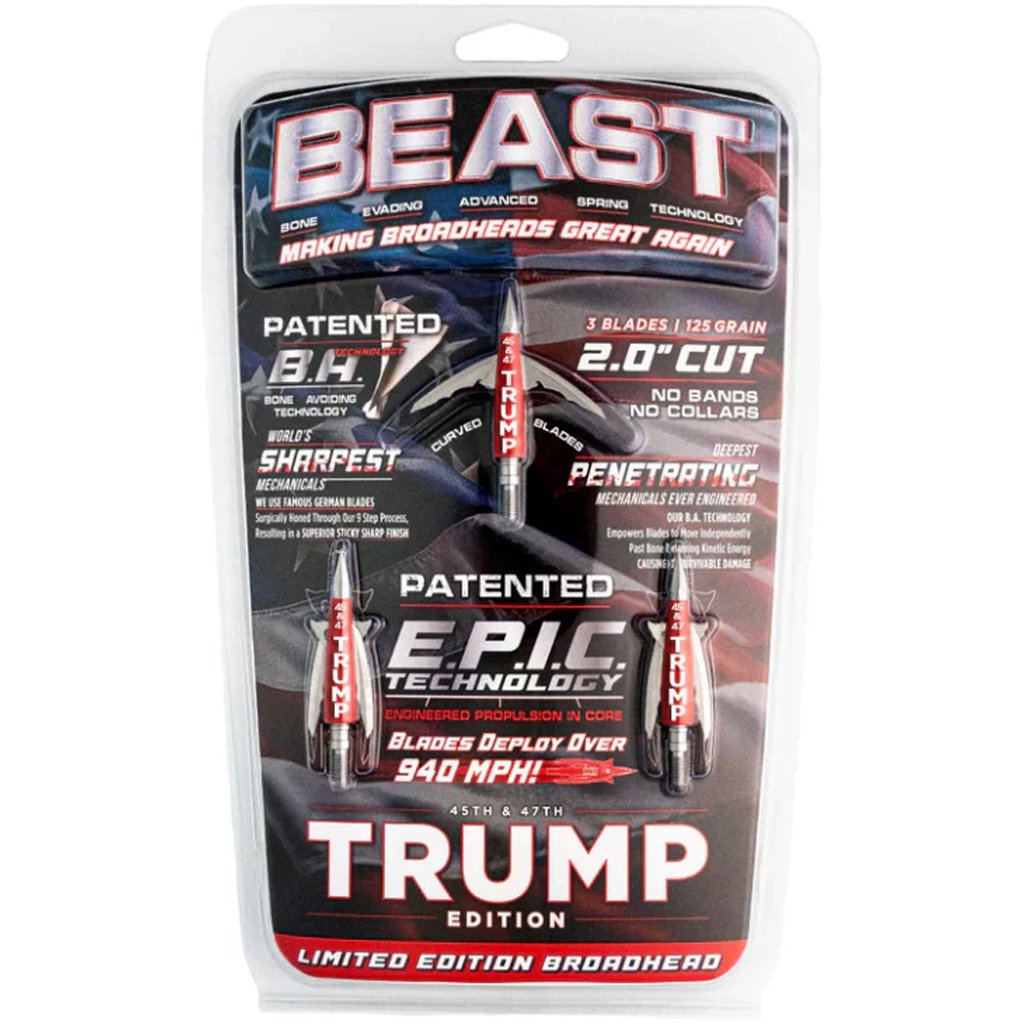 1503720_2 Bowmar Beast Trump Edition Broadhead 100 gr. 2 in. 3 pk.