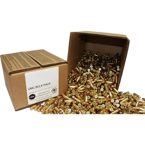 1705905_1 Remington UMC Bulk Pistol Ammo 9mm 115 gr. FMJ 500 rd. Loose Pack